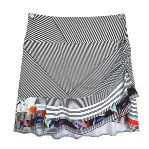 Lucky in Love | Women' Bloomy Dimensions 14 Inch LONG In Bloom Skirt - Size M